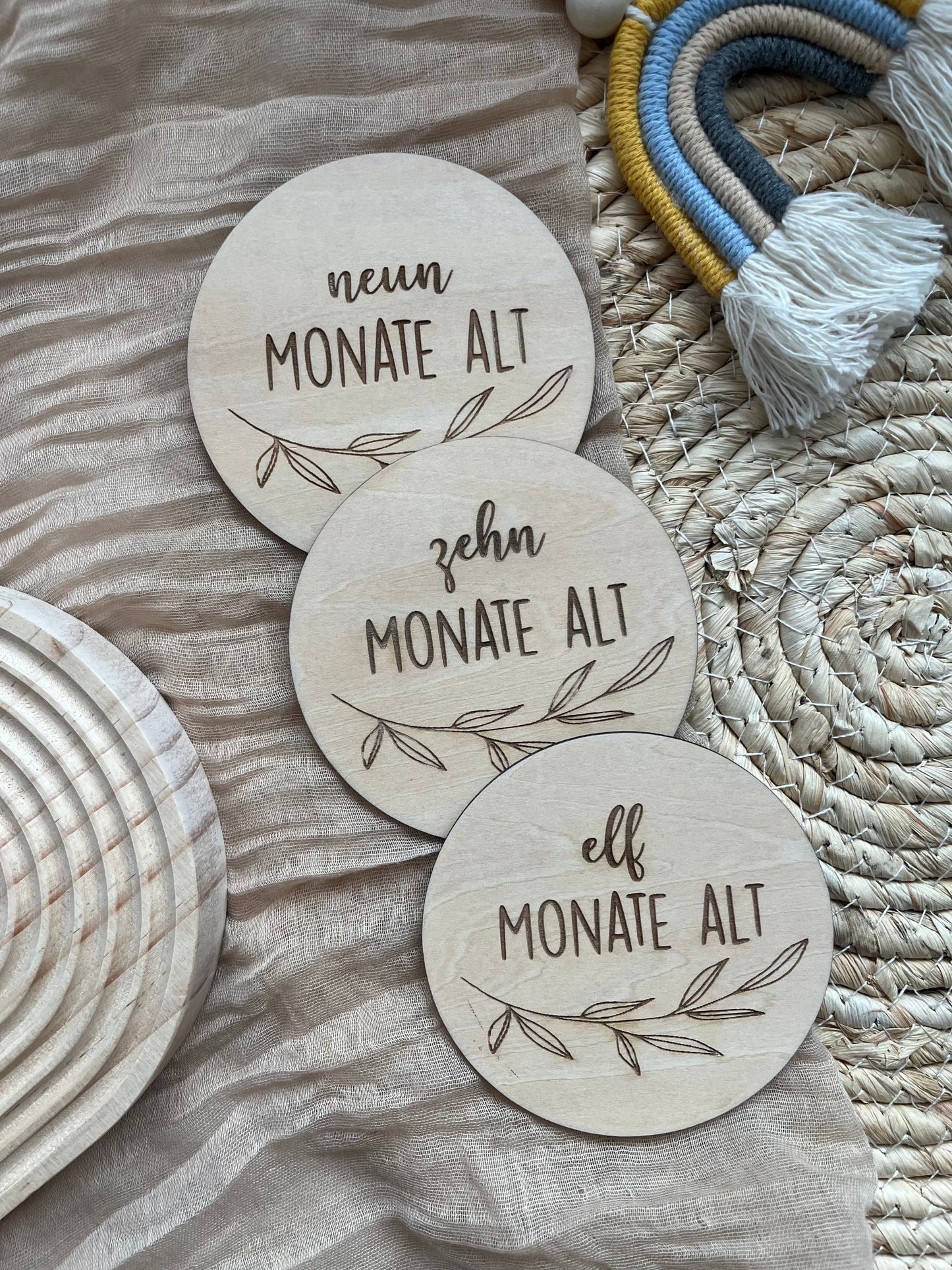 Monatskarten Baby (13 Stück)