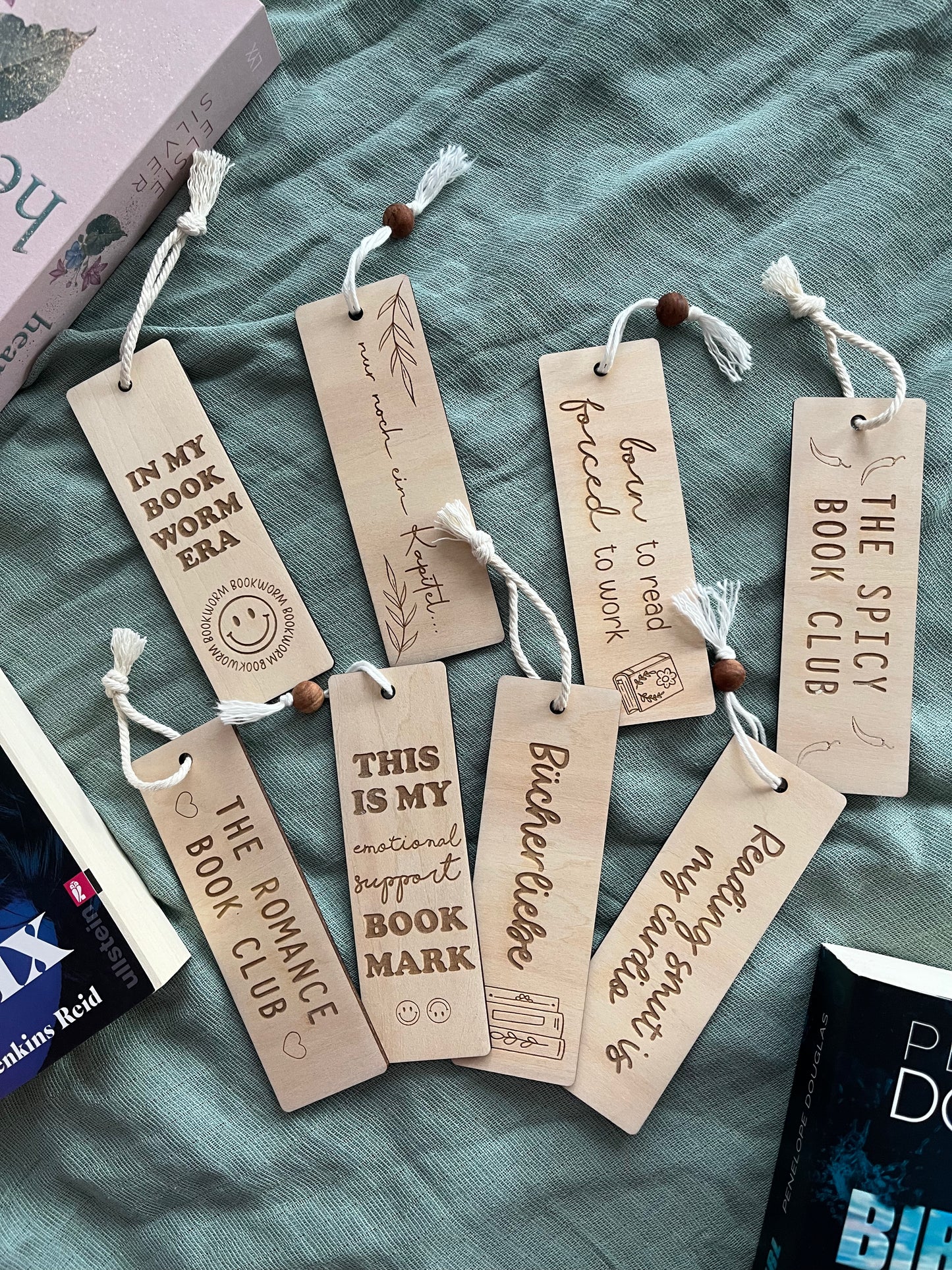 Holz-Lesezeichen – stylisches BookTok-Accessoire